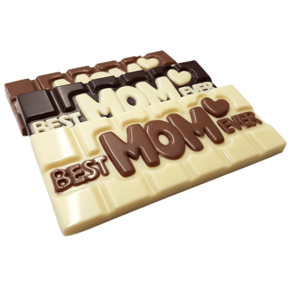 "Best MOM Ever" Chocolate Bar Galloway Fudge Company